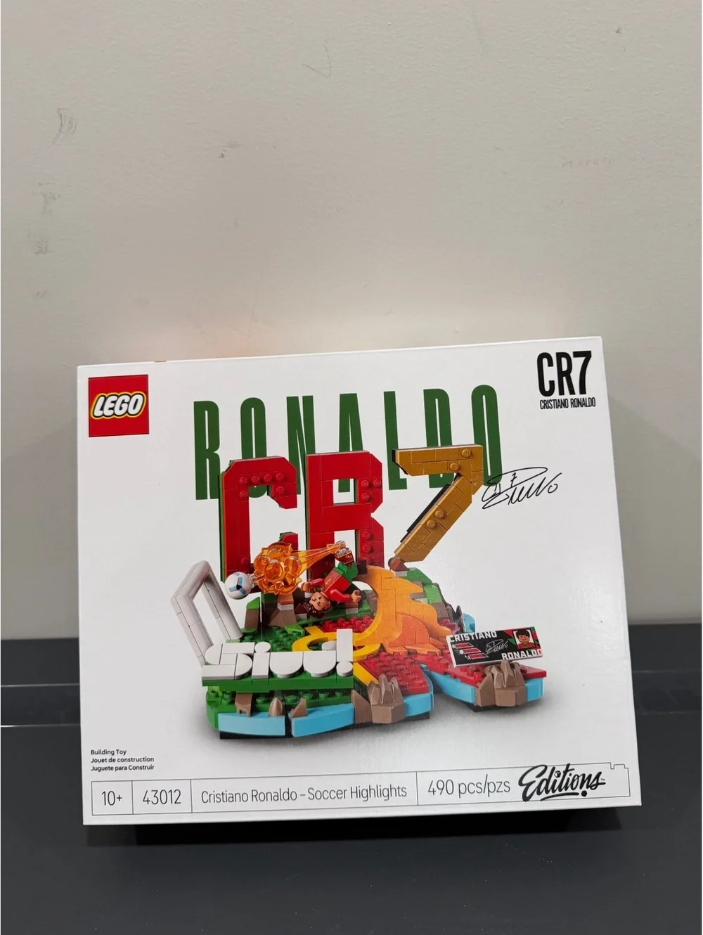 LEGO 43012 Cristiano Ronaldo CR7 Highlights 490pc New Sealed FIFA World Cup 2026
